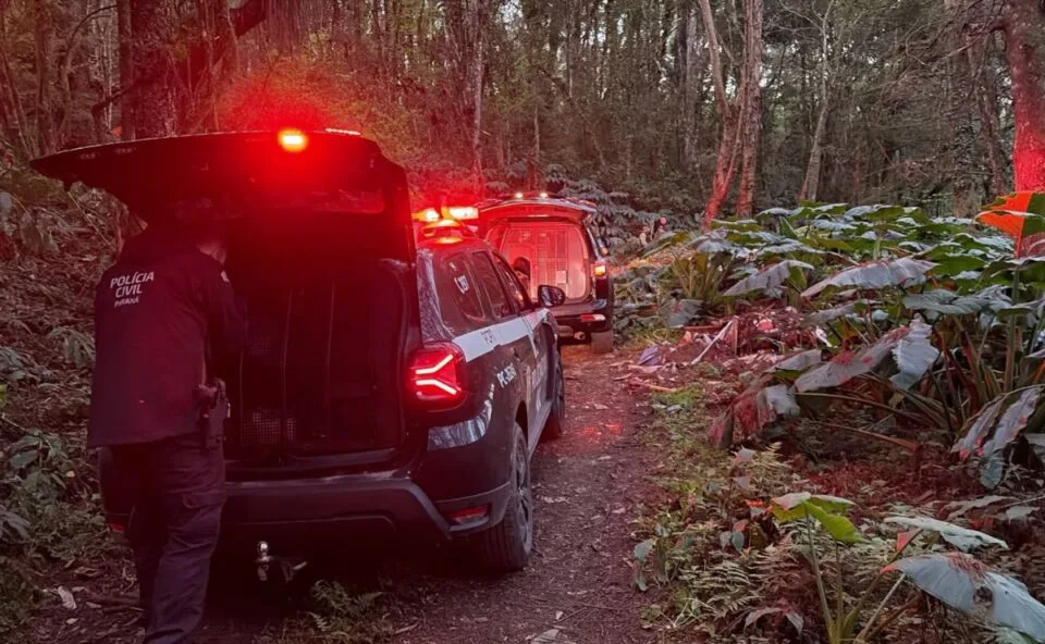 Homem atira na namorada, a abandona em matagal na Grande Curitiba e procura a ex antes de PM descobrir que vítima sangrou até a morte