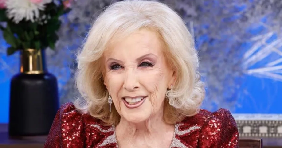 Mirtha Legrand no grabará su programa este viernes, a pesar de haber recibido el alta