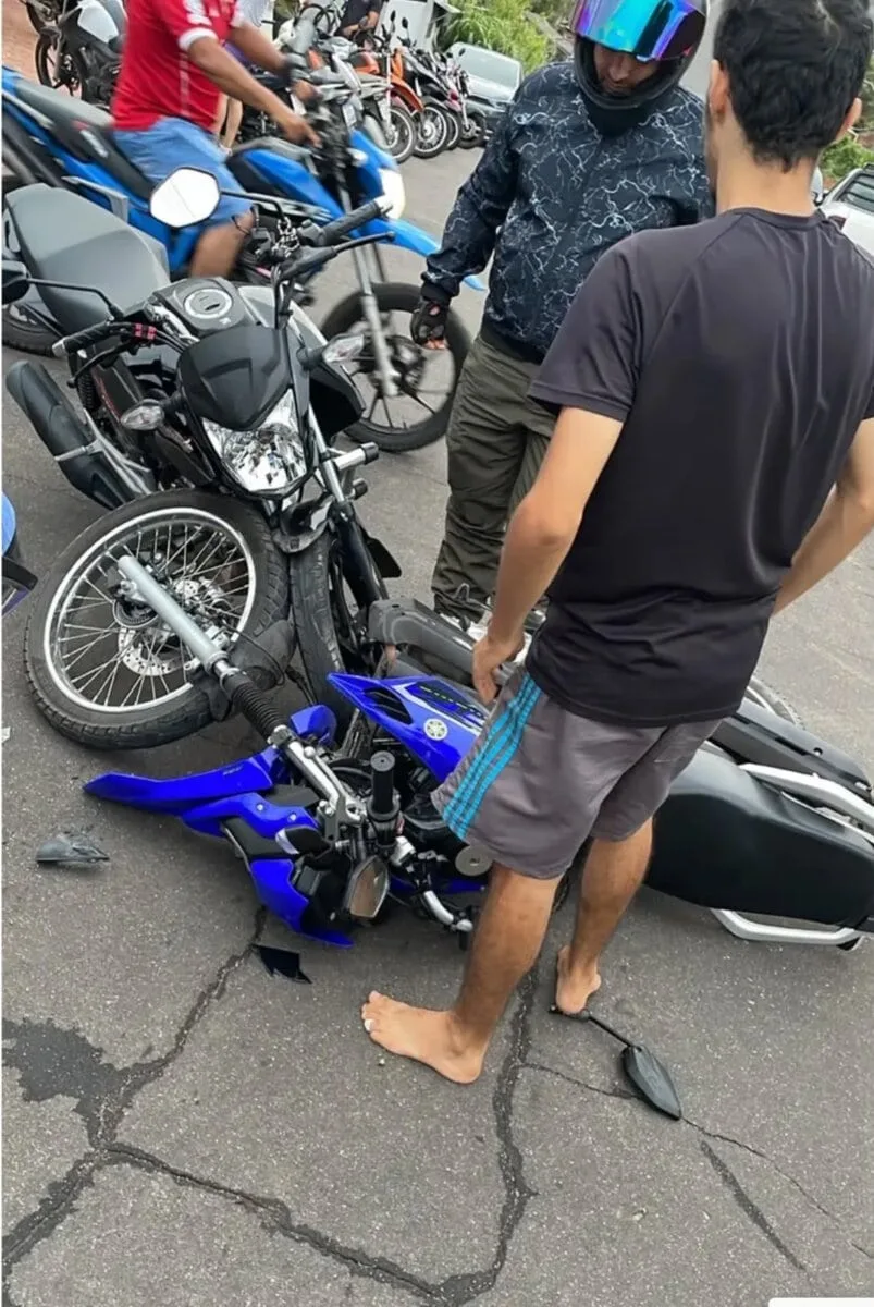 Motocicletas colidem em Cruzeiro do Sul em semana marcada por acidentes de trânsito