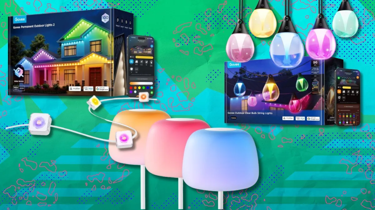 Amazon is packed with Govee deals: permanent outdoor lights, floor lamps, and backyard string lights are all on a big discount