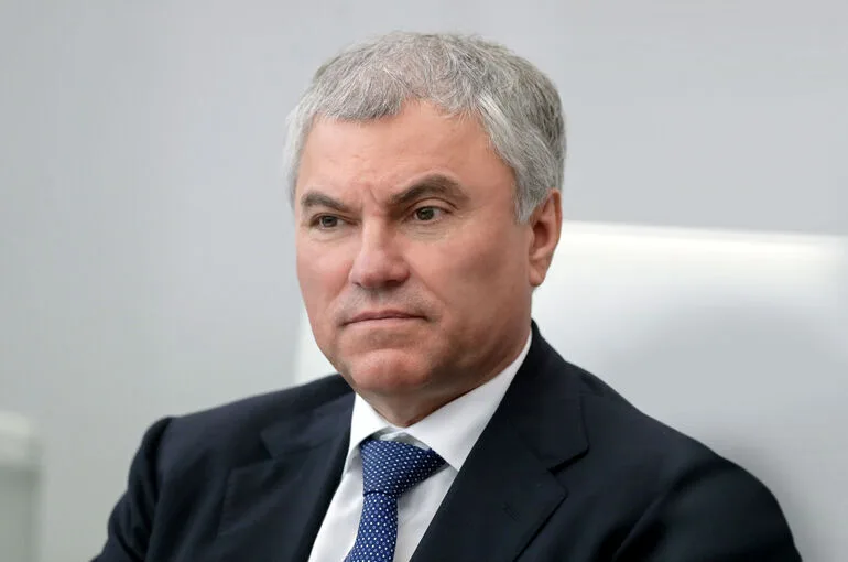 Володин поздравил россиян с Днем Государственного флага РФ