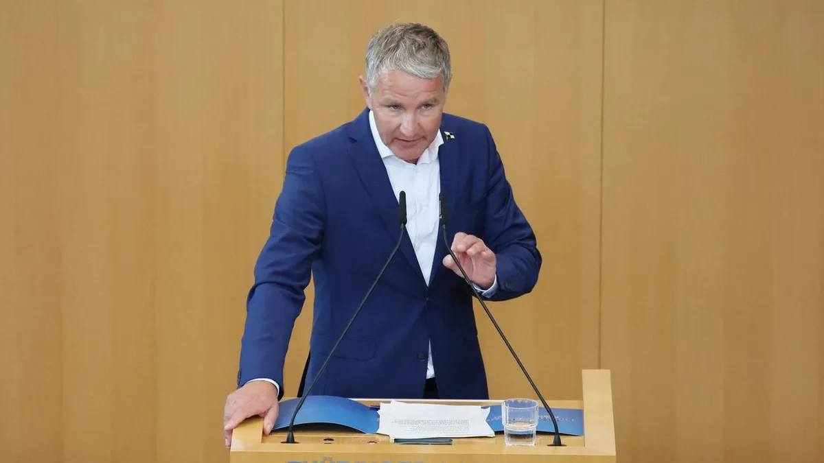 Thüringer Landtag: Höcke: Das politische Kerbholz von Voigt ist voll