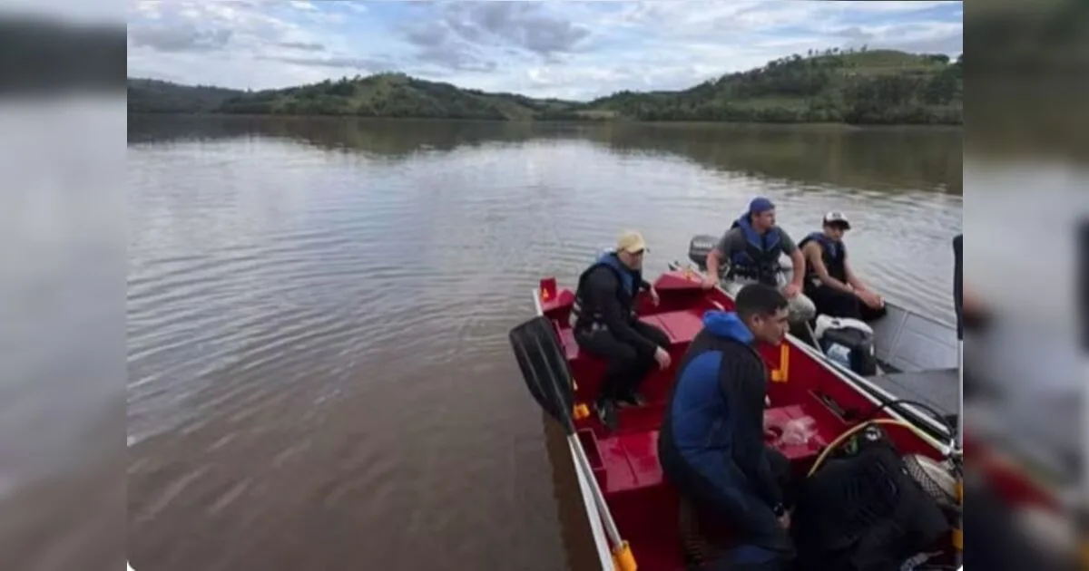 Jovem desaparece em represa no PR após barco dar pane e girar descontrolado durante torneio