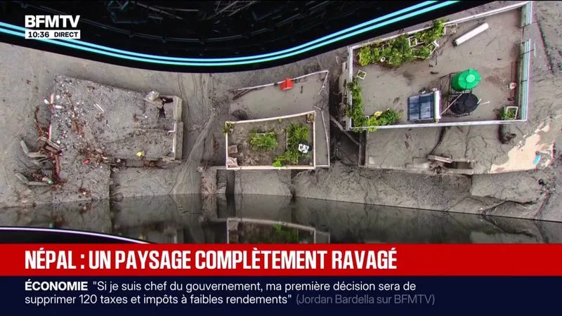 Quatre jours après la crue au Népal, les chances de retrouver des survivants s'amenuisent