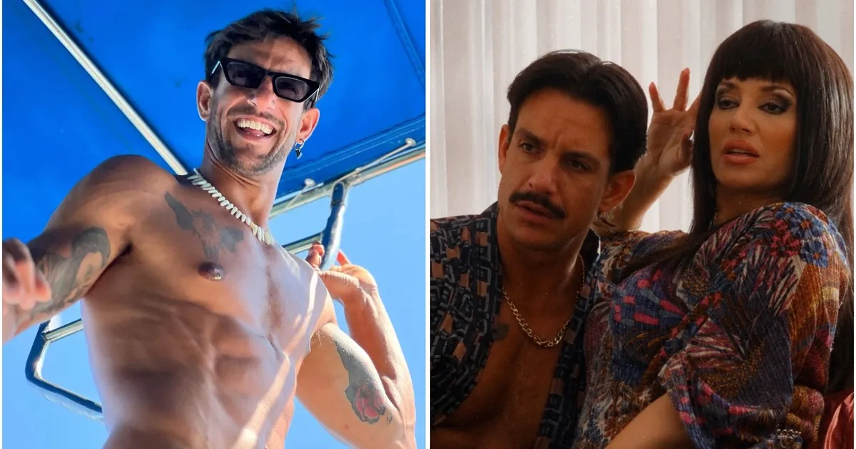 Quién es Joaquín Ferreira, el actor que interpreta a Luis Vadalá en la serie de Moria Casán