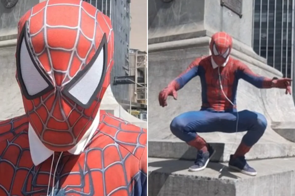 Quem é o Homem-Aranha que viralizou dançando em BH e qual era a música