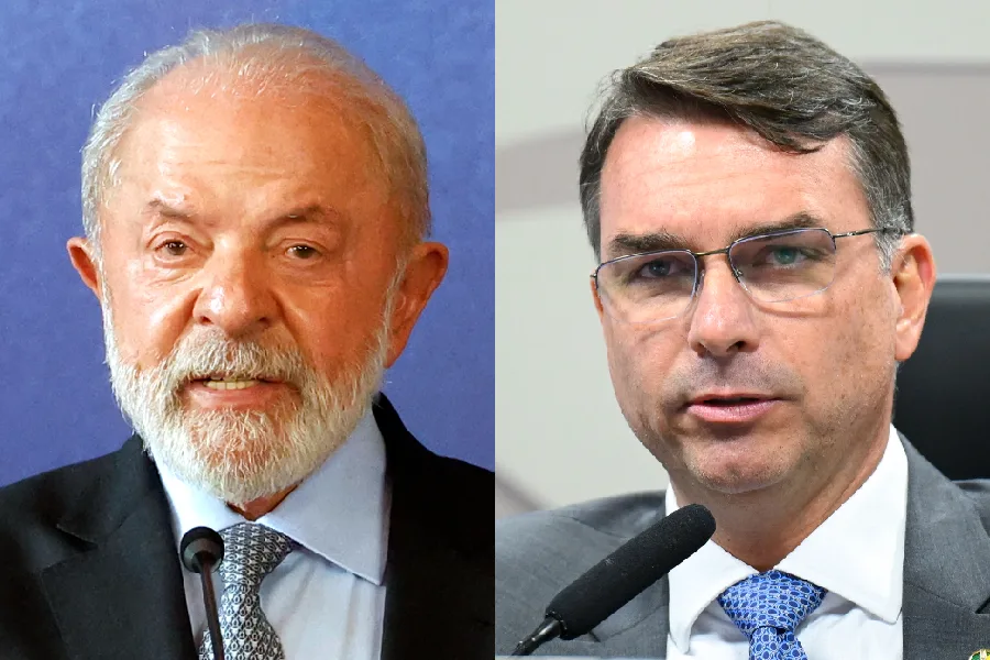 O estado em que Flávio amplia vantagem sobre Lula em nove pontos no 2º turno, segundo pesquisa