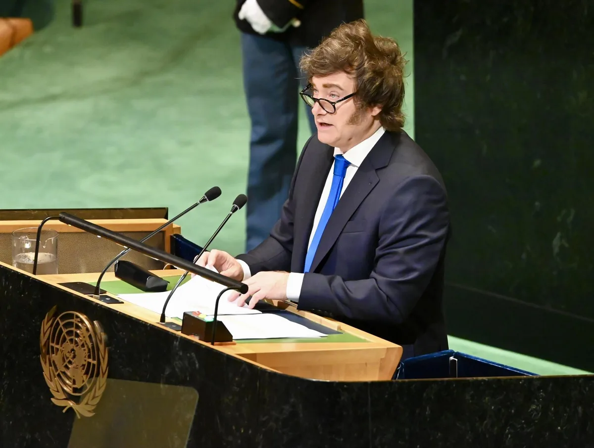 Milei reivindica la soberanía argentina de las Malvinas y afea la falta de autoridad la ONU