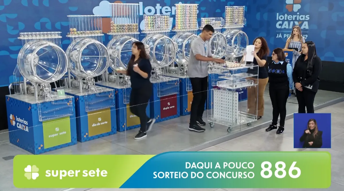 Quina, Lotofácil, Dupla Sena, Dia de Sorte, Lotomania e Super Sete: resultados desta sexta