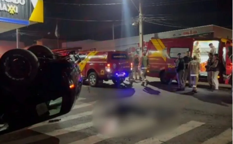Perseguição, capotamento e execução: homicídio no bairro Interlagos termina com mecânico morto e dois presos em Cascavel