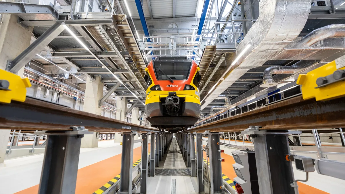 Werkstatt der Hessischen Landesbahn: Eine Investition in den Wettbewerb