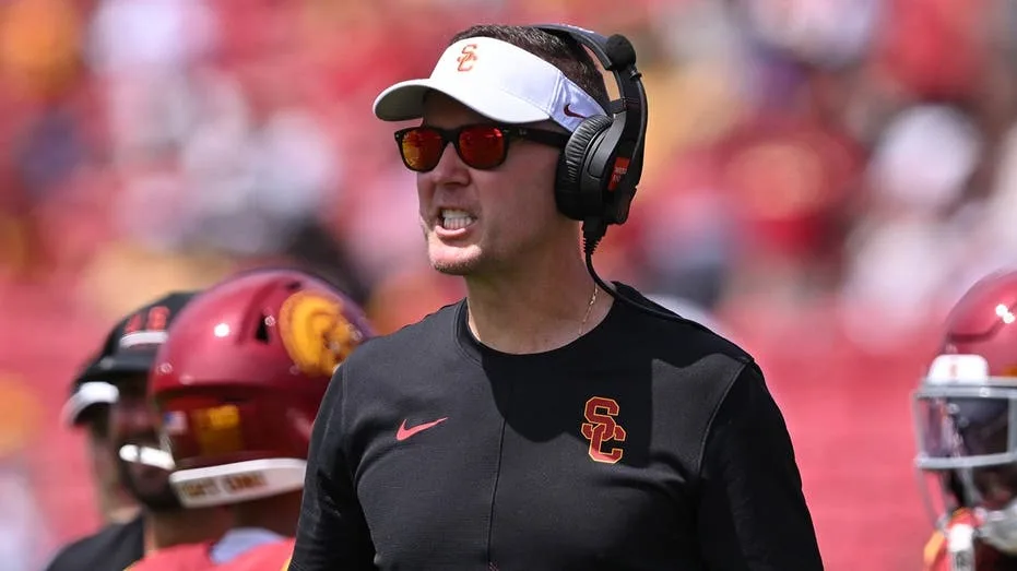 Lincoln Riley dismisses empty seats controversy as a 'false narrative' after low-attendance USC home opener