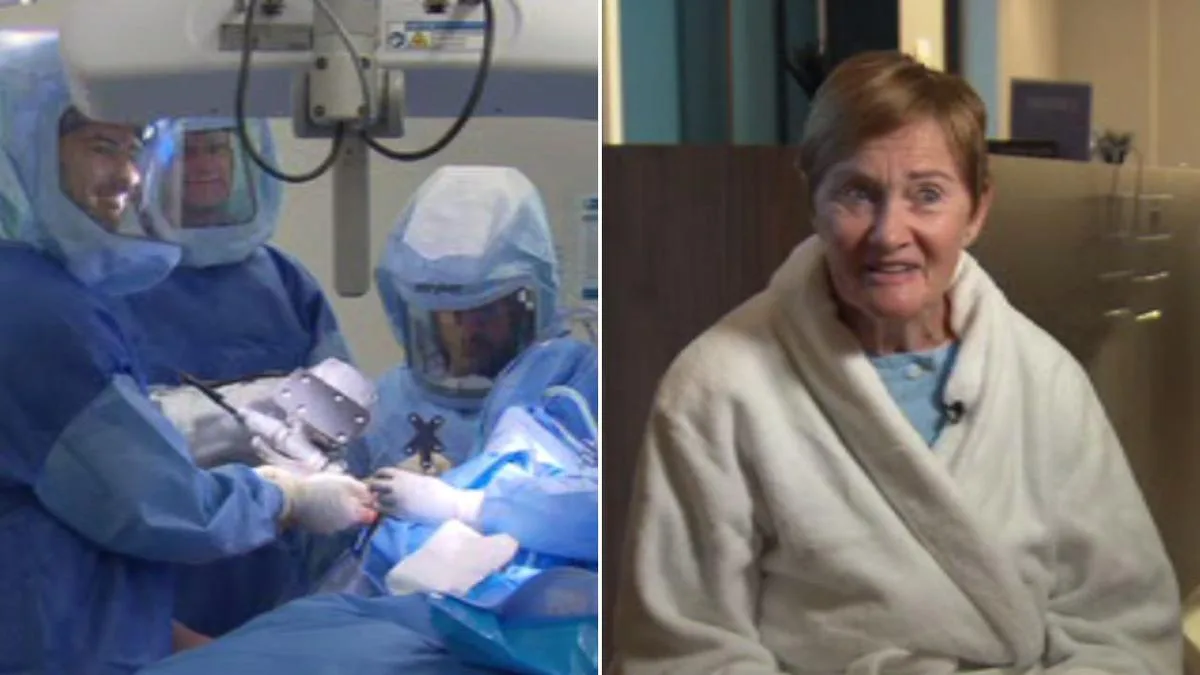 Adelaide grandmother among first Australians to undergo breakthrough robotic shoulder replacement