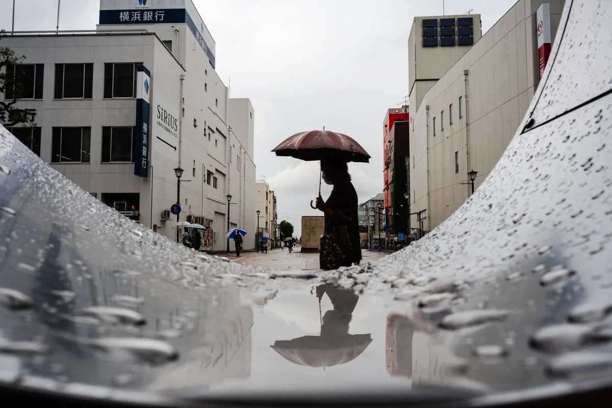 Heavy rain lashes Tokyo and surrounding prefectures
