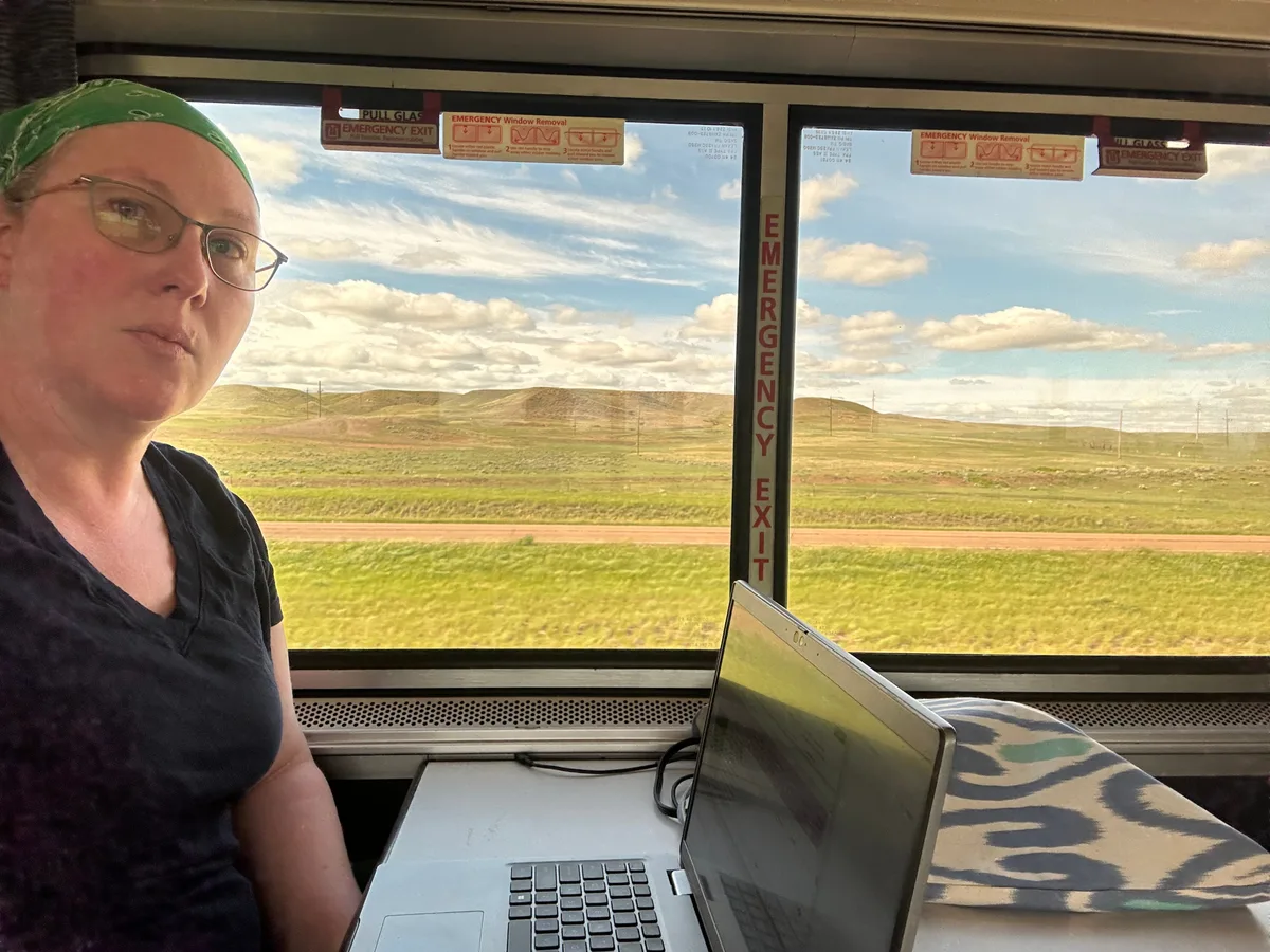 I spent a 4-day Amtrak trip working remotely so I wouldn't waste any PTO. I underestimated how difficult it would be.