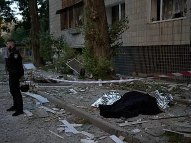 Russian missile barrage across Ukraine's capital kills at least 12 and wounds 33
