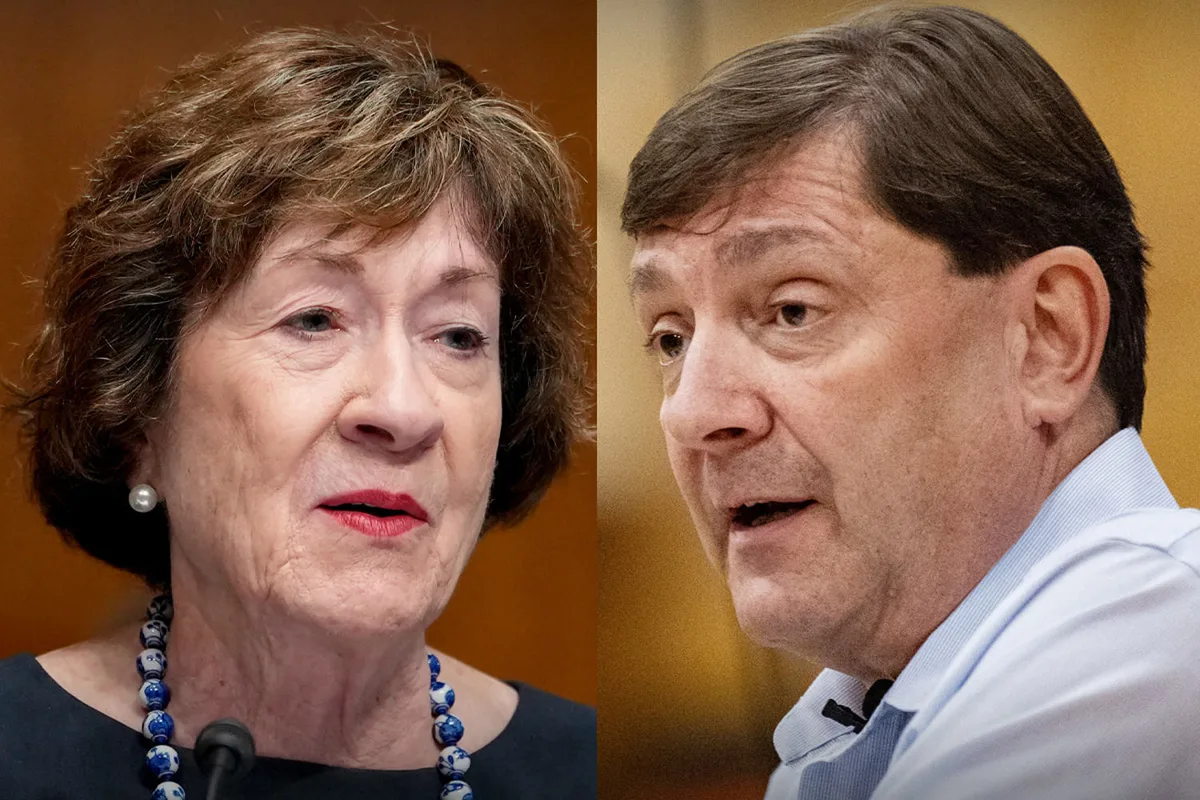 Trump looms as tensions flare in final Maine Senate debate