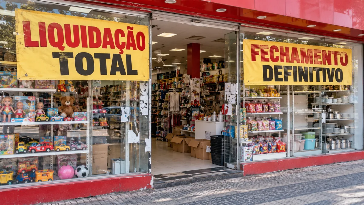 Uma tradicional rede baixa as portas de 807 lojas e deixa cerca de 27 mil pessoas sem seus empregos