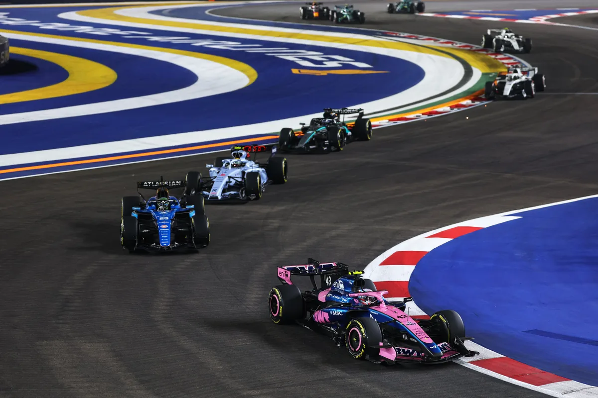 Franco Colapinto, tras abandonar en el Gran Premio de Singapur: “Tengo ganas de revancha”