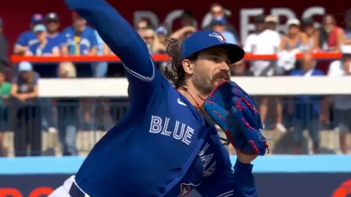 Blue Jays’ Cease strikes out three straight to escape bases-loaded jam in first