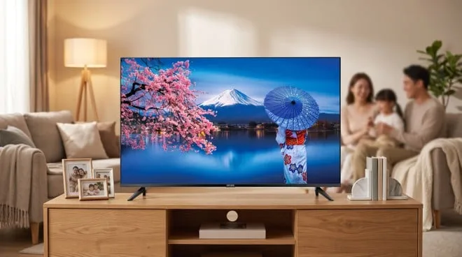 Borda ultrafina, HDR10 e Android TV: Smart TV Aiwa de 43" cai para R$ 1.264