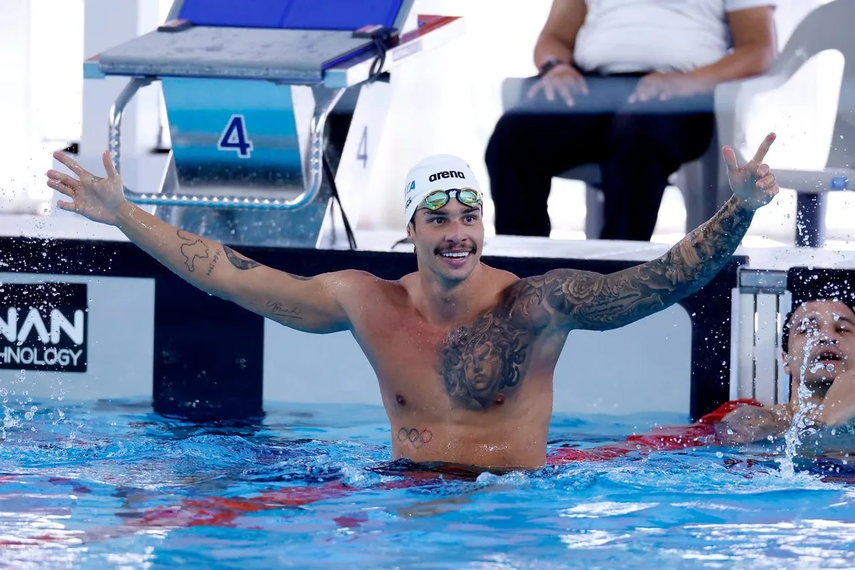 Pedro Spajari conquista o ouro nos 50 metros livre no Sul-Americano