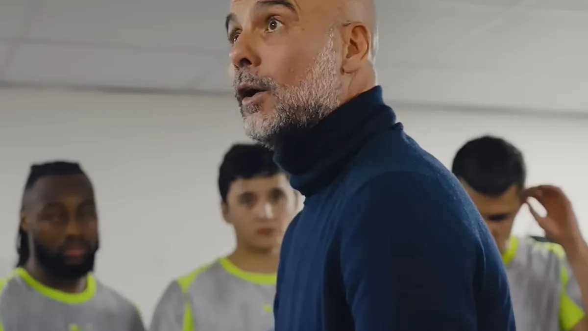 Salen las imágenes de la gran bronca de Guardiola a los jugadores del City: "Como vea una puta cara de tristeza a final de temporada, os mato"