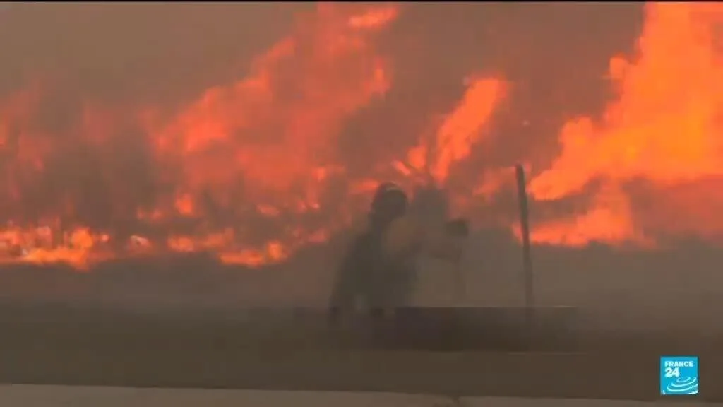 Au Nevada, 40 000 habitants menacés par un incendie hors de contrôle