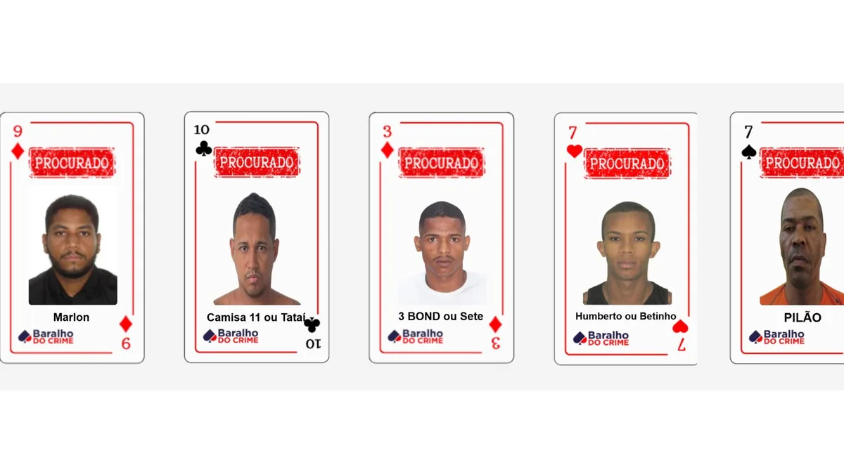 Polícia da Bahia já prendeu 10 integrantes do Baralho do Crime em 2026