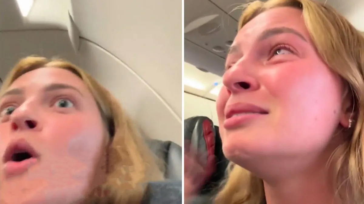 Turbulenzen: Flugzeug sackt kurz vor Landung ab – Insassen filmen Schockmoment