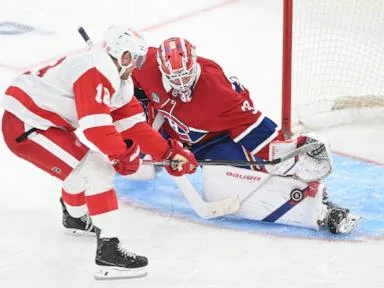 Bolduc scores in shootout as the Canadiens outlast the Red Wings 1-0