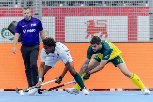 South Africa hold Australia to Hockey World Cup draw thanks to Mustapha Cassiem brace