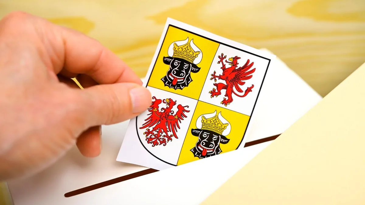Landtagswahl: So funktioniert das Wahlsystem in Mecklenburg-Vorpommern