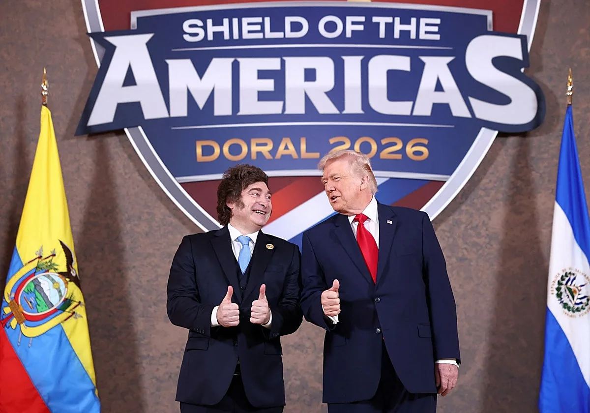 Milei presenta a Trump un plan de seguridad del Atlántico Sur que incluye las Malvinas