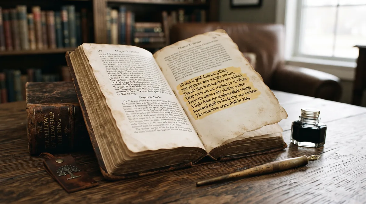 O aviso de J.R.R. Tolkien, criador do universo de O Senhor dos Anéis, sobre as jornadas inusitadas da vida: “Nem todos os que vagam estão perdidos”