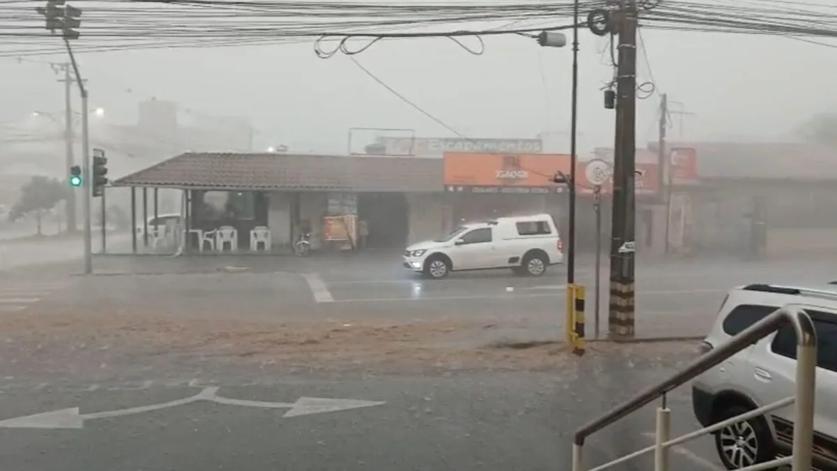 Tempo fecha na Grande Curitiba e rajadas de vento passam dos 60 km/h