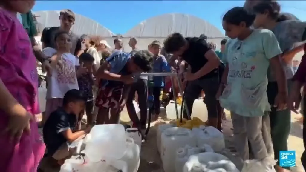 Gaza : un camion de dessalement en réponse au manque d'eau potable