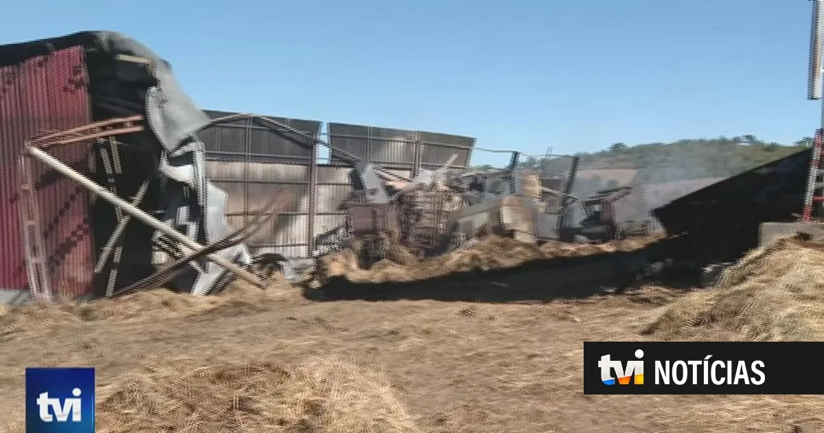 Um incêndio destruiu em minutos 20 anos de trabalho de uma família em Miranda do Douro