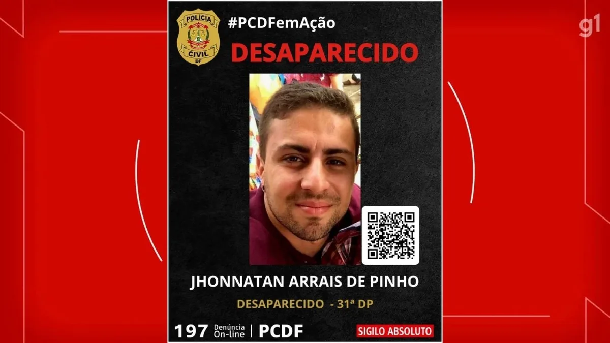 Homem desaparece no DF após sofrer ameaças de agiotas; polícia faz buscas