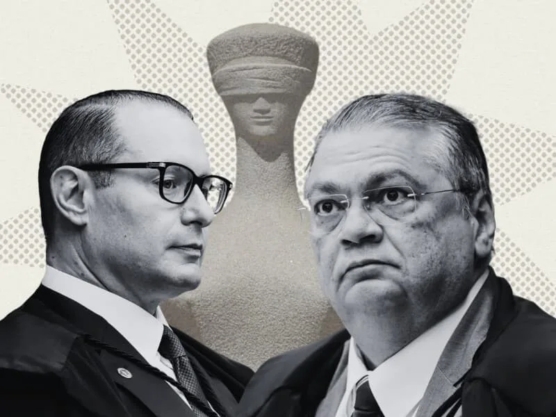 3x1: Zanin e Dino votam para juntar ações contra Moraes e Mendonça