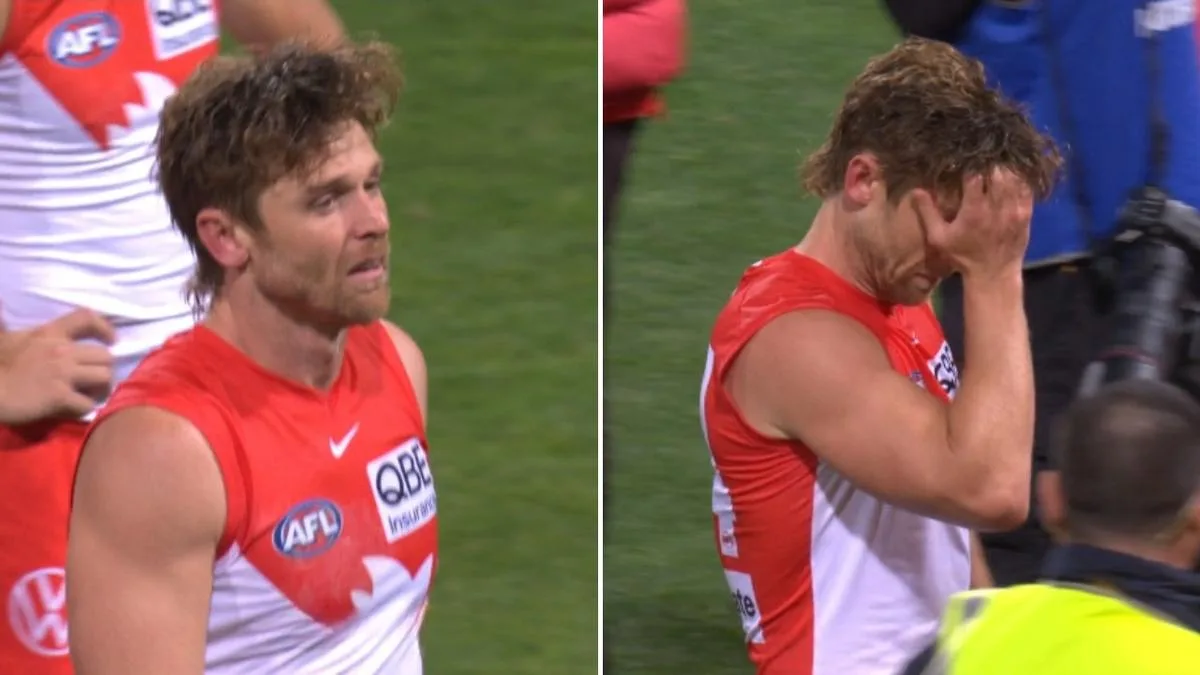 Shattered Sydney captain Dane Rampe in tears after ‘gut-wrenching’ loss in preliminary final