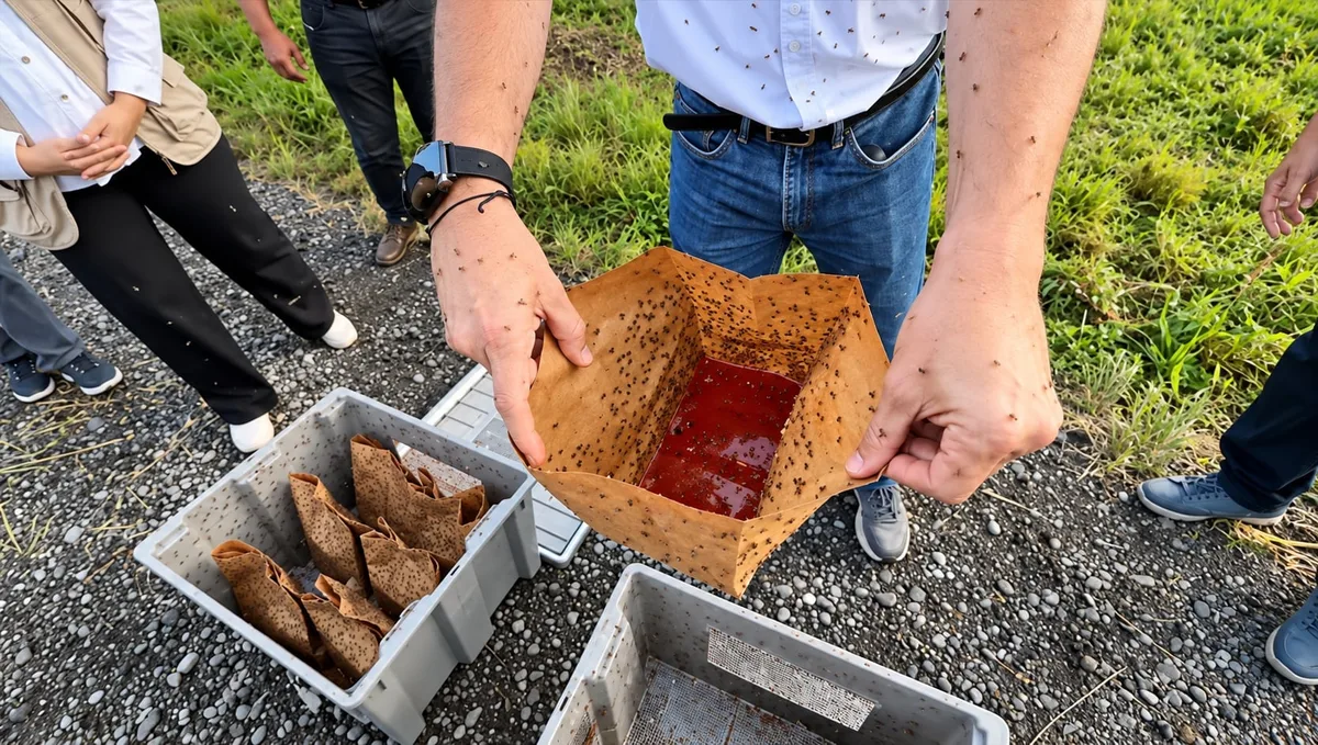 Panamá libera moscas estériles del mediterráneo producidas en Guatemala para combatir plaga agrícola