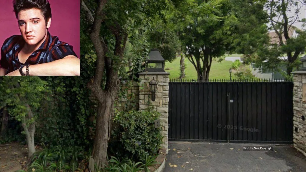 Elvis Presley bought Beverly Hills home for $400,000; it later sold for $25.5m