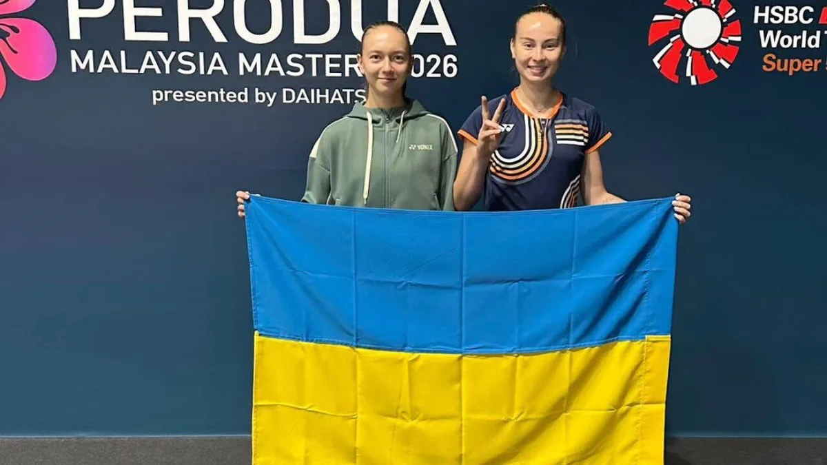 BWF Worlds: Displaced by war, Yevheniia and Polina keep Ukraine's flag flying high