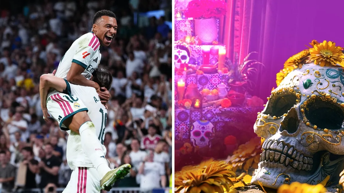Real Madrid se inspira en México para lanzar colección del Día de Muertos