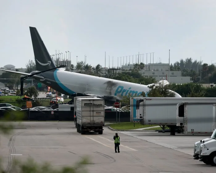 At least five dead after Amazon cargo plane crashes at Miami airport