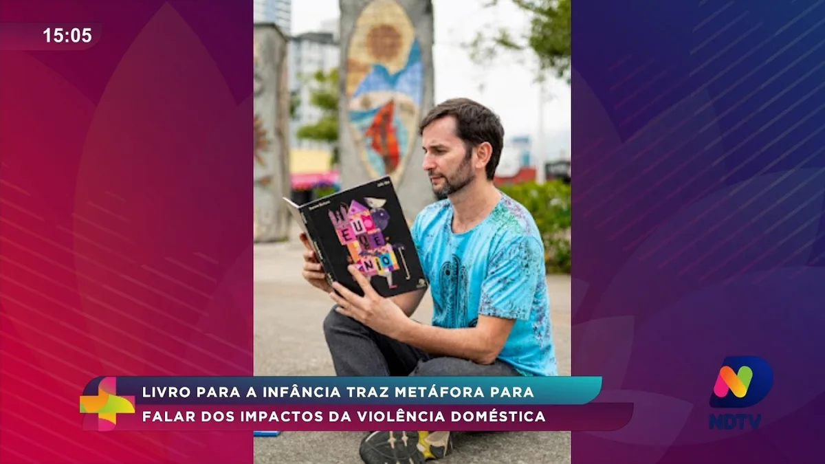 Livro infantil usa metáfora para abordar impactos da violência doméstica