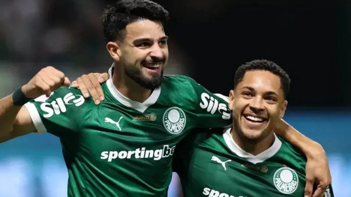 Palmeiras x Vasco: Flaco López abre o placar com ‘míssil’ e Vitor Roque amplia no Brasileirão; assista aos gols