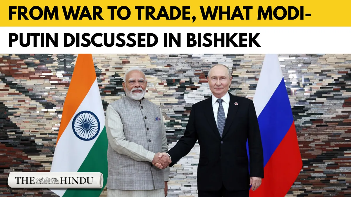 Move from endless war to ending war: Modi tells Putin | SCO meet