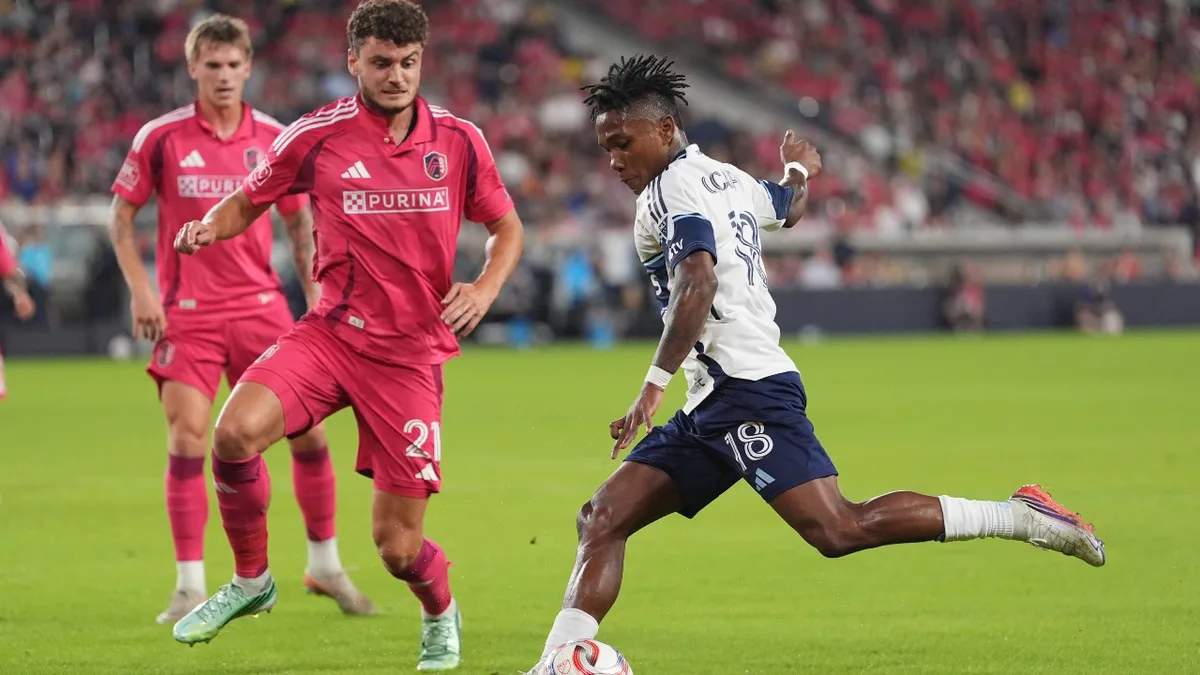 Whitecaps lose ground for West lead with loss to St. Louis City